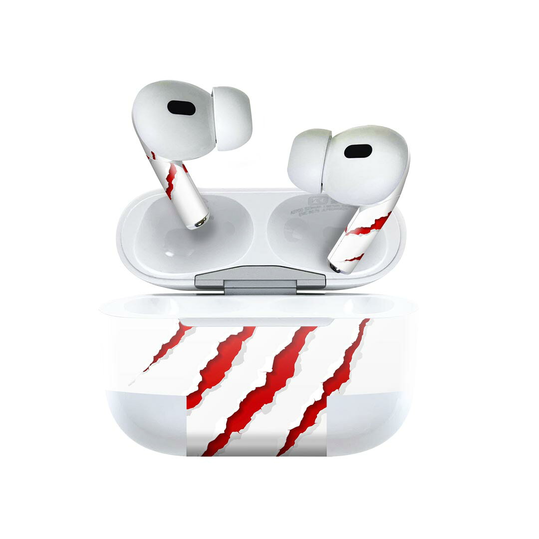 商品特徴・貼るだけでおしゃれに簡単着せ替え、AirPodsPro専用 デザインスキンシール！・高精細プリントで写真と遜色がない仕上がり！・ちょっとしたすり傷から端末を保護！・「裸で持つ派」の人にはもちろん、お手持ちのクリアケース付けてもOK！・エアフリー素材で気泡の心配も軽減！・2枚入りで貼り直しOK！位置調整も安心！注意事項画像はサンプルですので、ご覧の環境によっては多少色味に違いを感じる場合がございます。 イメージと違った、モニターと色味が異なるという理由での交換や返金はご対応出来かねます。スキンシールのみの販売で、AirPods 本体・充電ケース本体は付属しません。シワができた場合、ドライヤーなどで軽く温め、外側に向けてシワを伸ばすように貼ってください。初回貼付時の位置調整や貼り直しは可能ですが、しっかりと押し付けて接着させた後の再剥離、再利用は保証しておりません。また接着部に油分や汚れが付着しますと角の部分は剥がれやすくなりますので、貼付時はあまり触れないようにご注意ください。無地のセミグロスシートにデザインをプリントした商品で、デコなどの加工はございません。 凹凸や光沢があるように見えたり布地や金属を素材にしたように見える商品もありますが、デザインの図版によるものです。印刷時に微妙な画像のズレが生じる場合がございます。ご注文後に1点1点制作する受注生産品の為、不良品以外のご返品や交換は固くお断りします。 発送について完全受注生産のハンドメイド商品となりますので、既製品と比べて発送までお時間を頂いています。 基本的に決済確認後、2?3営業日、最大で10営業日での発送となります。繁忙期や休業日明けの場合はさらに時間がかかる場合があります。 その際には別途メールにてご連絡致します。メール便の場合、発送日から到着までに2?4日ほどかかる場合が多く、紛失などの保障もご対応できかねます。あらかじめご了承下さい。