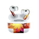 Air Pods Pro2 / Pro1 専用 デザインスキンシール airpods エアポッド apple アップル AirPods Pro 第1世代 airpodsPro 第2世代 対応 イヤホン カバー デコレーション アクセサリー デコシール 001254 紅葉 秋