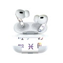Air Pods Pro2 / Pro1 専用 デザインスキンシール airpods エアポッド apple アップル AirPods Pro 第1世代 airpodsPro 第2世代 対応 イヤホン カバー デコレーション アクセサリー デコシール 020064 宇宙 宇宙 星座(2)