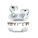 Air Pods Pro2 / Pro1 専用 デザインスキンシール airpods エアポッド apple アップル AirPods Pro 第1世代 airpodsPro 第2世代 対応 イヤホン カバー デコレーション アクセサリー デコシール 020581 マスク デザイン バレンタイン デコレーション
