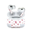 Air Pods Pro2 / Pro1 専用 デザインスキンシール airpods エアポッド apple アップル AirPods Pro 第1世代 airpodsPro 第2世代 対応 イヤホン カバー デコレーション アクセサリー デコシール 020622 マスクデザイン バレンタイン ハート