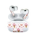 Air Pods Pro2 / Pro1 専用 デザインスキンシール airpods エアポッド apple アップル AirPods Pro 第1世代 airpodsPro 第2世代 対応 イヤホン カバー デコレーション アクセサリー デコシール 020624 マスクデザイン バレンタイン ハート