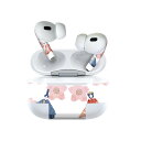Air Pods Pro2 / Pro1 専用 デザインスキンシール airpods エアポッド apple アップル AirPods Pro 第1世代 airpodsPro 第2世代 対応 イヤホン カバー デコレーション アクセサリー デコシール 020658 マスクデザイン ひな祭り 梅