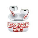 Air Pods Pro2 / Pro1 専用 デザインスキンシール airpods エアポッド apple アップル AirPods Pro 第1世代 airpodsPro 第2世代 対応 イヤホン カバー デコレーション アクセサリー デコシール 020694 マスクデザイン バレンタイン ハート