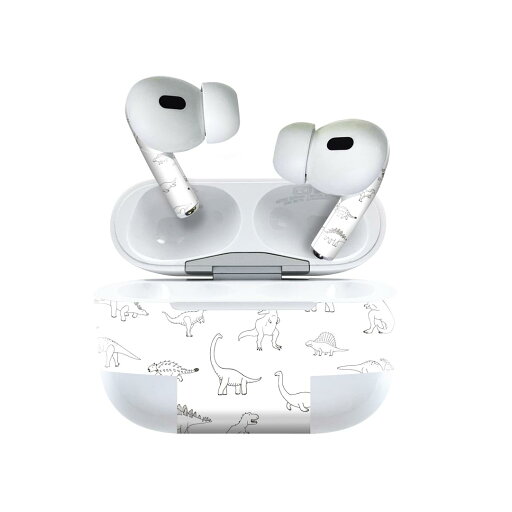 Air Pods Pro2 / Pro1 専用 デザインスキンシール airpods エアポッド apple アップル AirPods Pro 第1世代 airpodsPro 第2世代 対応 イヤホン カバー デコレーション アクセサリー デコシール 020762 マスクデザイン 恐竜 ダイナソー Dinosaurs Air Pods Pro2 / Pro1 専用 デザインスキンシール airpods エアポッド apple アップル AirPods Pro 第1世代 airpodsPro 第2世代 対応 イヤホン カバー デコレーション アクセサリー デコシール 020762 マスクデザイン 恐竜 ダイナソー Dinosaurs
