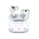 Air Pods Pro2 / Pro1 専用 デザインスキンシール airpods エアポッド apple アップル AirPods Pro 第1世代 airpodsPro 第2世代 対応 イヤホン カバー デコレーション アクセサリー デコシール 020825 マスクデザイン 梅雨 rainy season