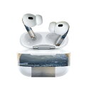 Air Pods Pro2 / Pro1 専用 デザインスキンシール airpods エアポッド apple アップル AirPods Pro 第1世代 airpodsPro 第2世代 対応 イヤホン カバー デコレーション アクセサリー デコシール 022878 写真 風景 湖(2)
