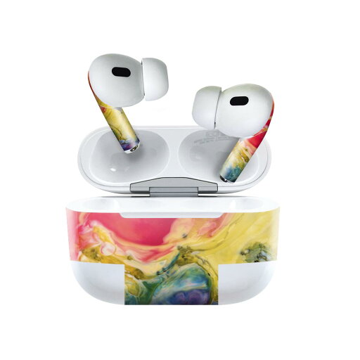 Air Pods Pro2 / Pro1 専用 デザインスキンシール airpods エアポッド apple アップル AirPods Pro 第1世代 airpodsPro 第2世代 対応 イヤホン カバー デコレーション アクセサリー デコシール 022892 カラフル インク 絵画 ペイント Air Pods Pro2 / Pro1 専用 デザインスキンシール airpods エアポッド apple アップル AirPods Pro 第1世代 airpodsPro 第2世代 対応 イヤホン カバー デコレーション アクセサリー デコシール 022892 カラフル インク 絵画 ペイント