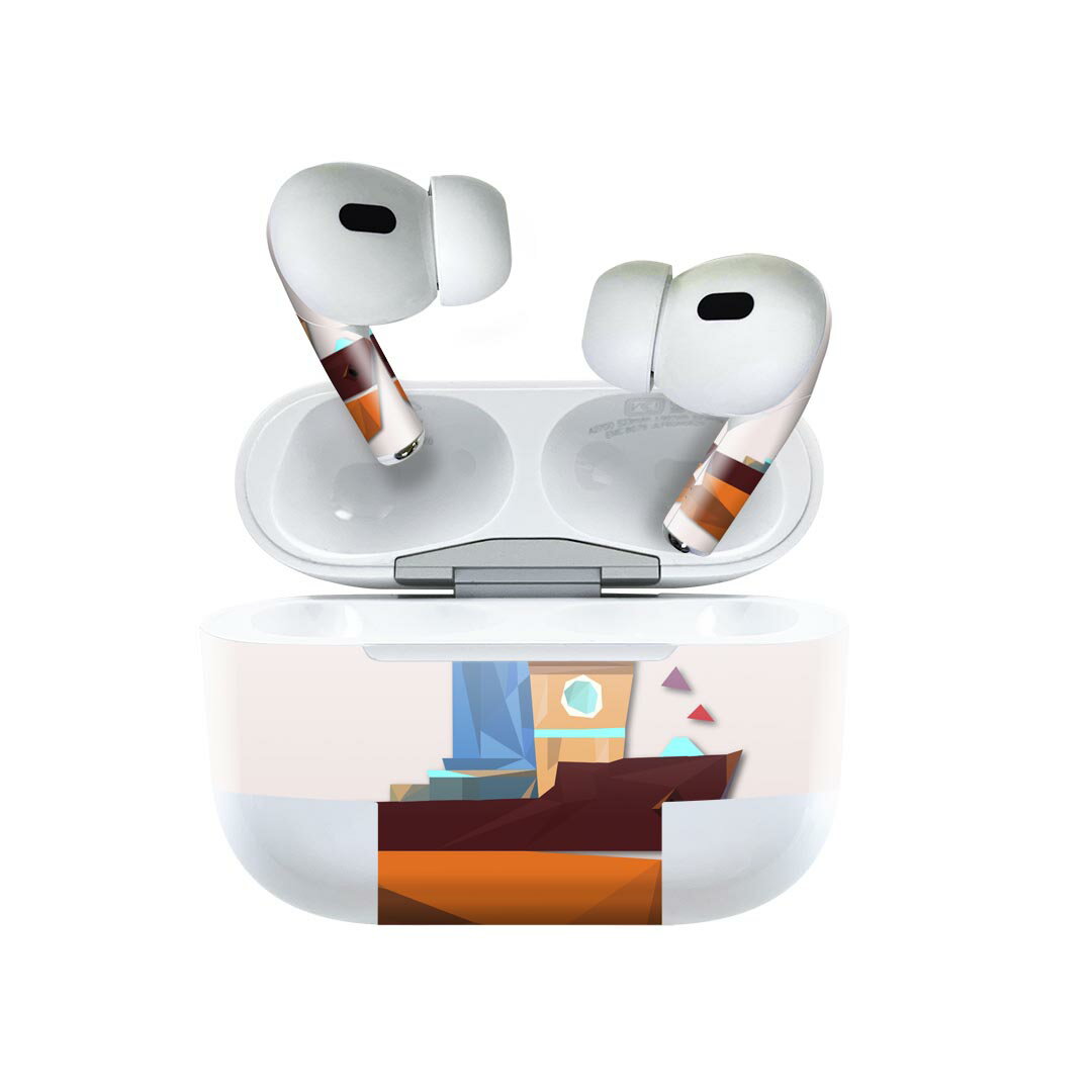 Air Pods Pro2 / Pro1 専用 デザインスキンシール airpods エアポッド apple アップル AirPods Pro 第1..