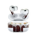 Air Pods Pro2 / Pro1 専用 デザインスキンシール airpods エアポッド apple アップル AirPods Pro 第1世代 airpodsPro 第2世代 対応 イヤホン カバー デコレーション アクセサリー デコシール 023060 ケーキ　写真　食べ物