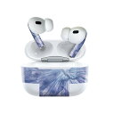 Air Pods Pro2 / Pro1 専用 デザインスキンシール airpods エアポッド apple アップル AirPods Pro 第1世代 airpodsPro 第2世代 対応 イヤホン カバー デコレーション アクセサリー デコシール 023191 羽根 フェザー 写真