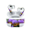 Air Pods Pro2 / Pro1 専用 デザインスキンシール airpods エアポッド apple アップル AirPods Pro 第1世代 airpodsPro 第2世代 対応 イヤホン カバー デコレーション アクセサリー デコシール 023383 花 フラワー 写真(2)