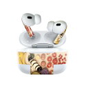 楽天スマコレAir Pods Pro2 / Pro1 専用 デザインスキンシール airpods エアポッド apple アップル AirPods Pro 第1世代 airpodsPro 第2世代 対応 イヤホン カバー デコレーション アクセサリー デコシール 023409 野菜　写真