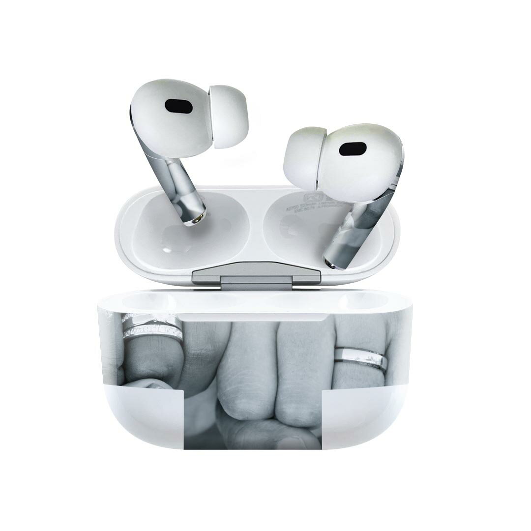 Air Pods Pro2 / Pro1 専用 デザインスキンシール airpods エアポッド apple アップル AirPods Pro 第1世代 airpodsPro 第2世代 対応 ..