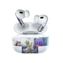 Air Pods Pro2 / Pro1 専用 デザインスキンシール airpods エアポッド apple アップル AirPods Pro 第1世代 airpodsPro 第2世代 対応 イヤホン カバー デコレーション アクセサリー デコシール 023672 人物 自転車