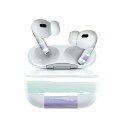 Air Pods Pro2 / Pro1 専用 デザインスキンシール airpods エアポッド apple アップル AirPods Pro 第1世代 airpodsPro 第2世代 対応 イヤホン カバー デコレーション アクセサリー デコシール 023951 パステルカラー　水彩