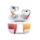 楽天スマコレAir Pods Pro2 / Pro1 専用 デザインスキンシール airpods エアポッド apple アップル AirPods Pro 第1世代 airpodsPro 第2世代 対応 イヤホン カバー デコレーション アクセサリー デコシール 025599 野菜　ピーマン　パプリカ　写真