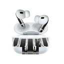 Air Pods Pro2 / Pro1 専用 デザインスキンシール airpods エアポッド apple アップル AirPods Pro 第1世代 airpodsPro 第2世代 対応 イヤホン カバー デコレーション アクセサリー デコシール 025703 エスカレーター モノクロ 写真