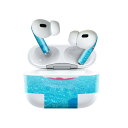 Air Pods Pro2 / Pro1 専用 デザインスキンシール airpods エアポッド apple アップル AirPods Pro 第1世代 airpodsPro 第2世代 対応 イヤホン カバー デコレーション アクセサリー デコシール 025725 プール 浮き輪 水