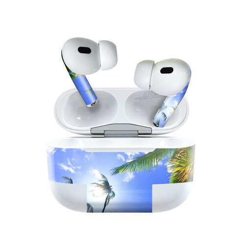 Air Pods Pro2 / Pro1 専用 デザインスキンシール airpods エアポッド apple アップル AirPods Pro 第1世代 airpodsPro 第2世代 対応 イヤホン カバー デコレーション アクセサリー デコシール 025803 ヤシの木 自然 葉 木 Air Pods Pro2 / Pro1 専用 デザインスキンシール airpods エアポッド apple アップル AirPods Pro 第1世代 airpodsPro 第2世代 対応 イヤホン カバー デコレーション アクセサリー デコシール 025803 ヤシの木 自然 葉 木