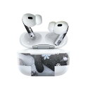 Air Pods Pro2 / Pro1 専用 デザインスキンシール airpods エアポッド apple アップル AirPods Pro 第1世代 airpodsPro 第2世代 対応 イヤホン カバー デコレーション アクセサリー デコシール 025969 雪 冬 手袋 クリスマス