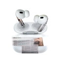 Air Pods Pro2 / Pro1 専用 デザインスキンシール airpods エアポッド apple アップル AirPods Pro 第1世代 airpodsPro 第2世代 対応 イヤホン カバー デコレーション アクセサリー デコシール 025972 新聞 ニュースペーパー 英語