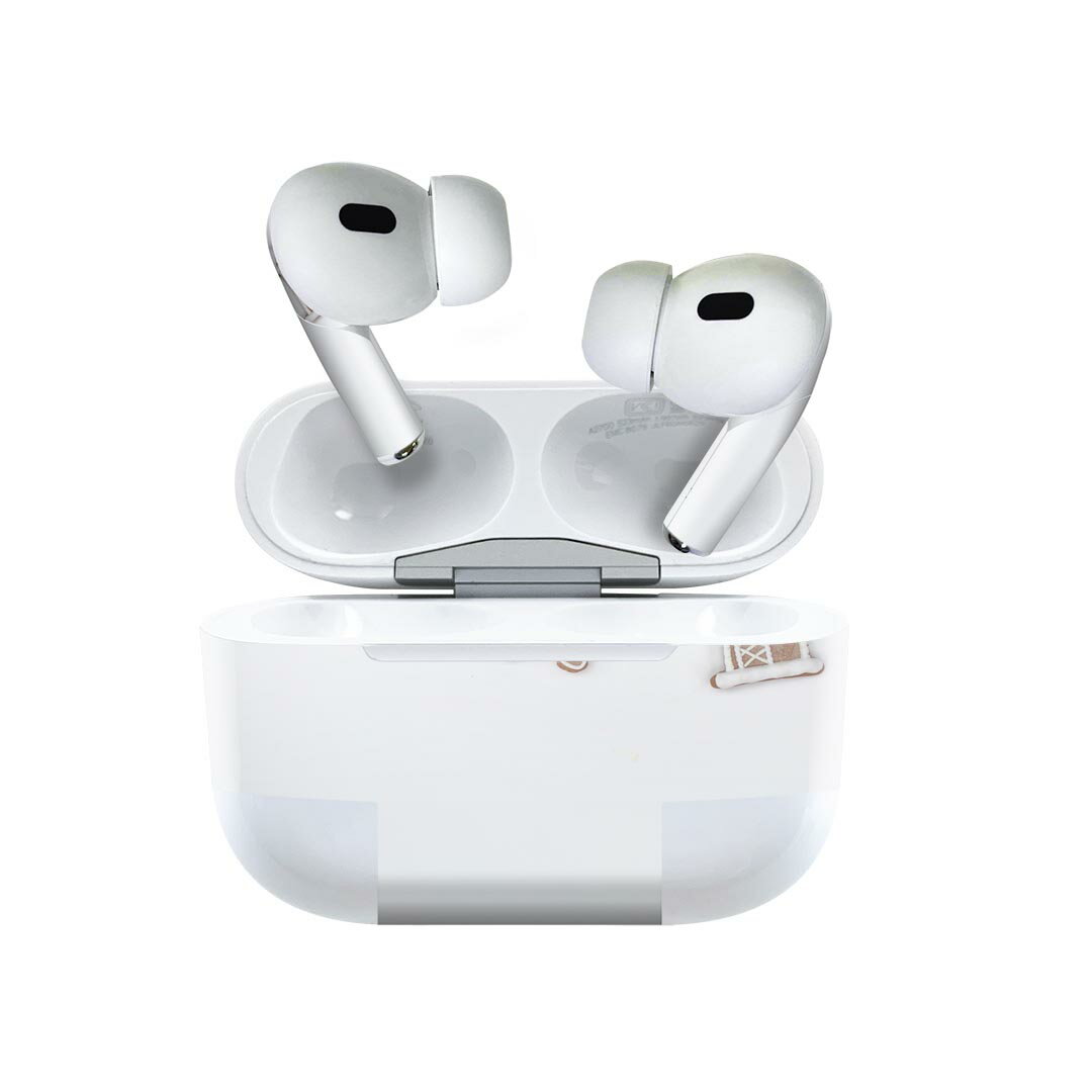 Air Pods Pro2 / Pro1 専用 デザインスキンシール airpods エアポッド apple アップル AirPods Pro 第1世代 airpodsPro 第2世代 対応 イヤホン カバー デコレーション アクセサリー デコシール 025989 クリスマス　ガーランド　クッキー