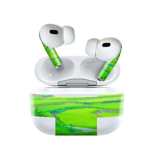 Air Pods Pro2 / Pro1 専用 デザインスキンシール airpods エアポッド apple アップル AirPods Pro 第1世代 airpodsPro 第2世代 対応 イヤホン カバー デコレーション アクセサリー デコシール 026006 畑 田んぼ 自然 風景 Air Pods Pro2 / Pro1 専用 デザインスキンシール airpods エアポッド apple アップル AirPods Pro 第1世代 airpodsPro 第2世代 対応 イヤホン カバー デコレーション アクセサリー デコシール 026006 畑 田んぼ 自然 風景
