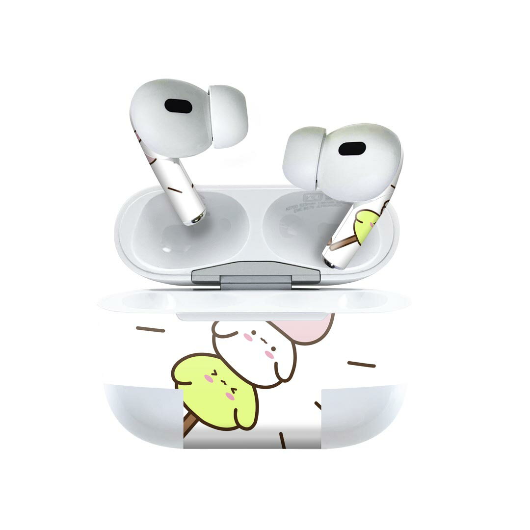 商品特徴・貼るだけでおしゃれに簡単着せ替え、AirPodsPro専用 デザインスキンシール！・高精細プリントで写真と遜色がない仕上がり！・ちょっとしたすり傷から端末を保護！・「裸で持つ派」の人にはもちろん、お手持ちのクリアケース付けてもOK！・エアフリー素材で気泡の心配も軽減！・2枚入りで貼り直しOK！位置調整も安心！注意事項画像はサンプルですので、ご覧の環境によっては多少色味に違いを感じる場合がございます。 イメージと違った、モニターと色味が異なるという理由での交換や返金はご対応出来かねます。スキンシールのみの販売で、AirPods 本体・充電ケース本体は付属しません。シワができた場合、ドライヤーなどで軽く温め、外側に向けてシワを伸ばすように貼ってください。初回貼付時の位置調整や貼り直しは可能ですが、しっかりと押し付けて接着させた後の再剥離、再利用は保証しておりません。また接着部に油分や汚れが付着しますと角の部分は剥がれやすくなりますので、貼付時はあまり触れないようにご注意ください。無地のセミグロスシートにデザインをプリントした商品で、デコなどの加工はございません。 凹凸や光沢があるように見えたり布地や金属を素材にしたように見える商品もありますが、デザインの図版によるものです。印刷時に微妙な画像のズレが生じる場合がございます。ご注文後に1点1点制作する受注生産品の為、不良品以外のご返品や交換は固くお断りします。 発送について完全受注生産のハンドメイド商品となりますので、既製品と比べて発送までお時間を頂いています。 基本的に決済確認後、2?3営業日、最大で10営業日での発送となります。繁忙期や休業日明けの場合はさらに時間がかかる場合があります。 その際には別途メールにてご連絡致します。メール便の場合、発送日から到着までに2?4日ほどかかる場合が多く、紛失などの保障もご対応できかねます。あらかじめご了承下さい。