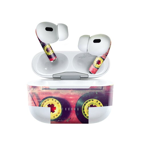 Air Pods Pro2 / Pro1 専用 デザインスキンシール airpods エアポッド apple アップル AirPods Pro 第1世代 airpodsPro 第2世代 対応 イヤホン カバー デコレーション アクセサリー デコシール 026045 カセットテープ レトロ ビンテージ Air Pods Pro2 / Pro1 専用 デザインスキンシール airpods エアポッド apple アップル AirPods Pro 第1世代 airpodsPro 第2世代 対応 イヤホン カバー デコレーション アクセサリー デコシール 026045 カセットテープ レトロ ビンテージ