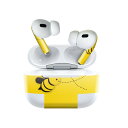 Air Pods Pro2 / Pro1 専用 デザインスキンシール airpods エアポッド apple アップル AirPods Pro 第1世代 airpodsPro 第2世代 対応 イヤホン カバー デコレーション アクセサリー デコシール 026073 蜂 ハチ ミツバチ 虫