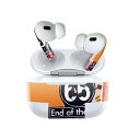 Air Pods Pro2 / Pro1 専用 デザインスキンシール airpods エアポッド apple アップル AirPods Pro 第1世代 airpodsPro 第2世代 対応 イヤホン カバー デコレーション アクセサリー デコシール 026087 街 看板 サンタモニカ