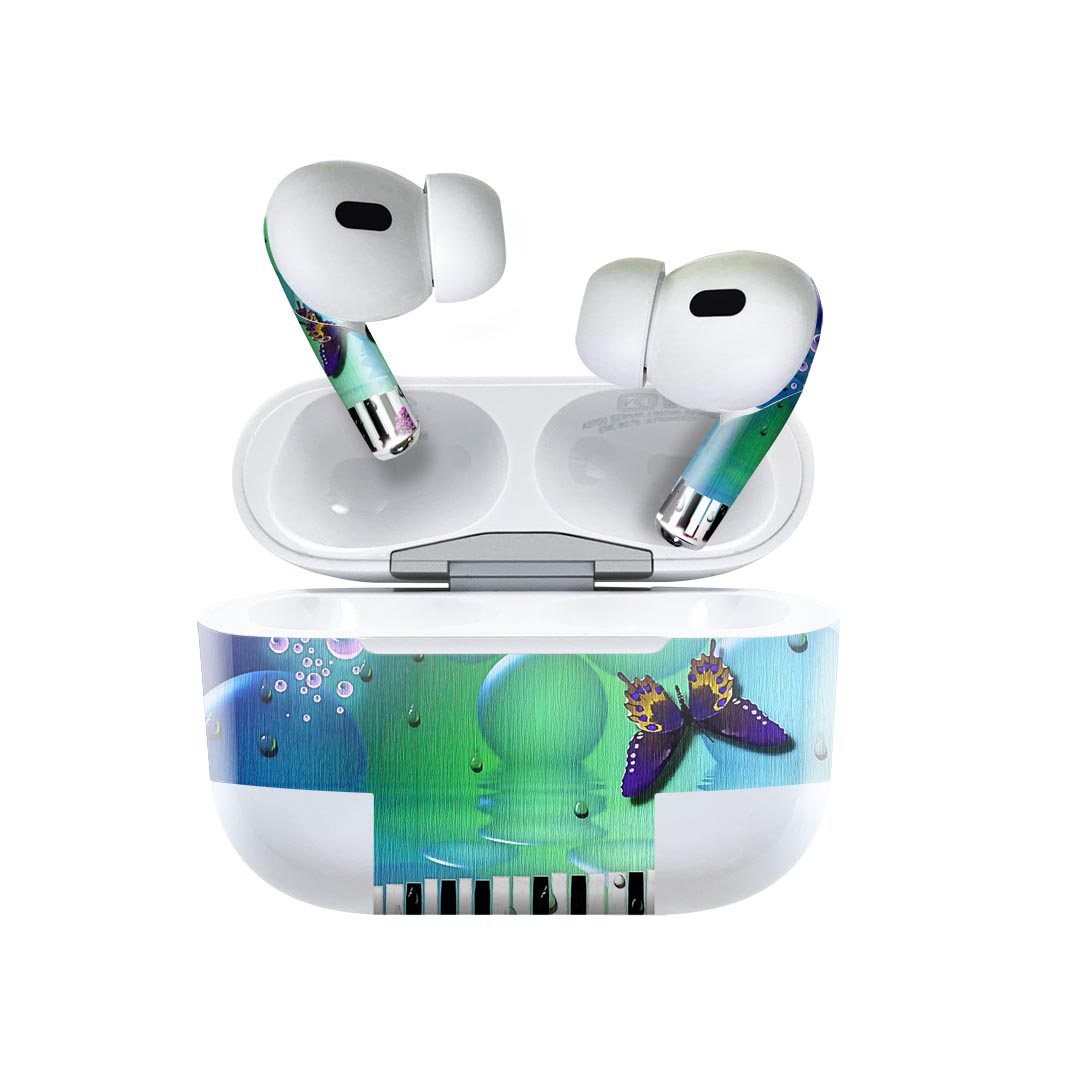 Air Pods Pro2 / Pro1 専用 デザインスキンシール airpods エアポッド apple アップル AirPods Pro 第1..