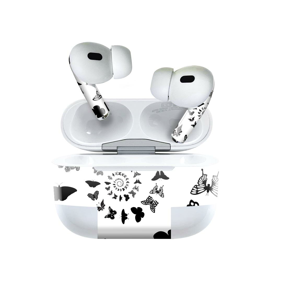 商品特徴・貼るだけでおしゃれに簡単着せ替え、AirPodsPro専用 デザインスキンシール！・高精細プリントで写真と遜色がない仕上がり！・ちょっとしたすり傷から端末を保護！・「裸で持つ派」の人にはもちろん、お手持ちのクリアケース付けてもOK！・エアフリー素材で気泡の心配も軽減！・2枚入りで貼り直しOK！位置調整も安心！注意事項画像はサンプルですので、ご覧の環境によっては多少色味に違いを感じる場合がございます。 イメージと違った、モニターと色味が異なるという理由での交換や返金はご対応出来かねます。スキンシールのみの販売で、AirPods 本体・充電ケース本体は付属しません。シワができた場合、ドライヤーなどで軽く温め、外側に向けてシワを伸ばすように貼ってください。初回貼付時の位置調整や貼り直しは可能ですが、しっかりと押し付けて接着させた後の再剥離、再利用は保証しておりません。また接着部に油分や汚れが付着しますと角の部分は剥がれやすくなりますので、貼付時はあまり触れないようにご注意ください。無地のセミグロスシートにデザインをプリントした商品で、デコなどの加工はございません。 凹凸や光沢があるように見えたり布地や金属を素材にしたように見える商品もありますが、デザインの図版によるものです。印刷時に微妙な画像のズレが生じる場合がございます。ご注文後に1点1点制作する受注生産品の為、不良品以外のご返品や交換は固くお断りします。 発送について完全受注生産のハンドメイド商品となりますので、既製品と比べて発送までお時間を頂いています。 基本的に決済確認後、2?3営業日、最大で10営業日での発送となります。繁忙期や休業日明けの場合はさらに時間がかかる場合があります。 その際には別途メールにてご連絡致します。メール便の場合、発送日から到着までに2?4日ほどかかる場合が多く、紛失などの保障もご対応できかねます。あらかじめご了承下さい。