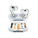 楽天スマコレAir Pods Pro2 / Pro1 専用 デザインスキンシール airpods エアポッド apple アップル AirPods Pro 第1世代 airpodsPro 第2世代 対応 イヤホン カバー デコレーション アクセサリー デコシール 026186 動物　犬　手　肉球