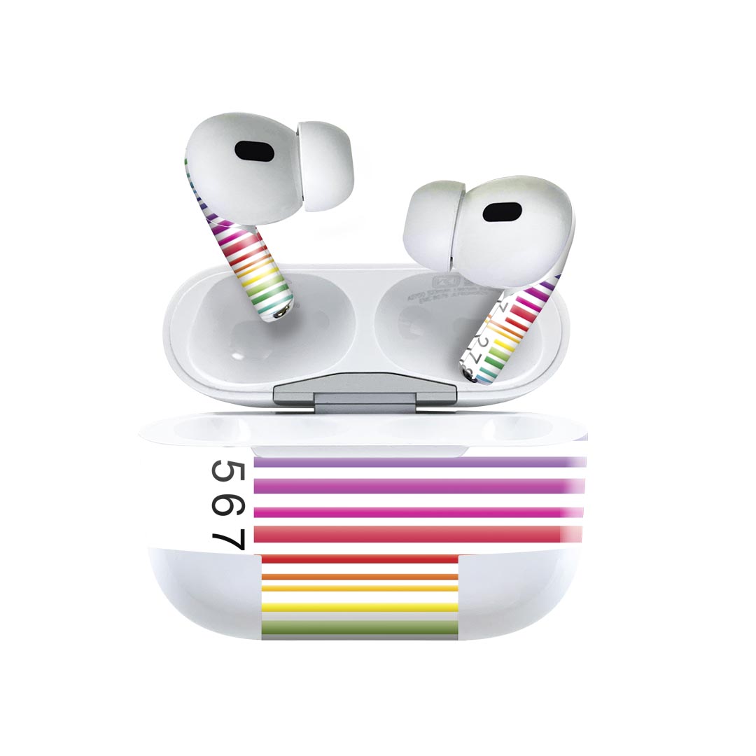 Air Pods Pro2 / Pro1 専用 デザインスキンシール airpods エアポッド apple アッ...