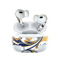 Air Pods Pro2 / Pro1 専用 デザインスキンシール airpods エアポッド apple アップル AirPods Pro 第1世代 airpodsPro 第2世代 対応 イヤホン カバー デコレーション アクセサリー デコシール 004510 模様 シンプル(2)