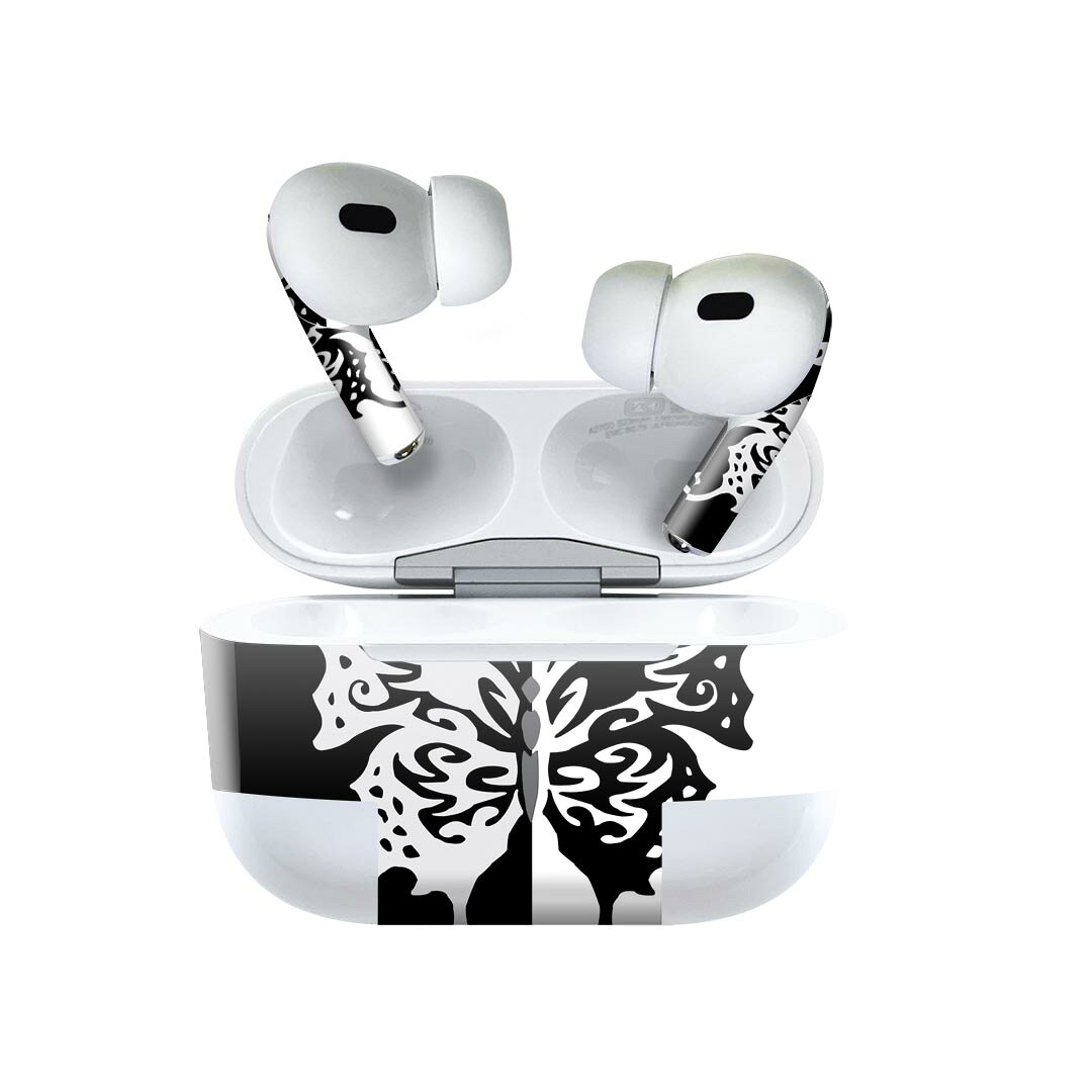 商品特徴・貼るだけでおしゃれに簡単着せ替え、AirPodsPro専用 デザインスキンシール！・高精細プリントで写真と遜色がない仕上がり！・ちょっとしたすり傷から端末を保護！・「裸で持つ派」の人にはもちろん、お手持ちのクリアケース付けてもOK！・エアフリー素材で気泡の心配も軽減！・2枚入りで貼り直しOK！位置調整も安心！注意事項画像はサンプルですので、ご覧の環境によっては多少色味に違いを感じる場合がございます。 イメージと違った、モニターと色味が異なるという理由での交換や返金はご対応出来かねます。スキンシールのみの販売で、AirPods 本体・充電ケース本体は付属しません。シワができた場合、ドライヤーなどで軽く温め、外側に向けてシワを伸ばすように貼ってください。初回貼付時の位置調整や貼り直しは可能ですが、しっかりと押し付けて接着させた後の再剥離、再利用は保証しておりません。また接着部に油分や汚れが付着しますと角の部分は剥がれやすくなりますので、貼付時はあまり触れないようにご注意ください。無地のセミグロスシートにデザインをプリントした商品で、デコなどの加工はございません。 凹凸や光沢があるように見えたり布地や金属を素材にしたように見える商品もありますが、デザインの図版によるものです。印刷時に微妙な画像のズレが生じる場合がございます。ご注文後に1点1点制作する受注生産品の為、不良品以外のご返品や交換は固くお断りします。 発送について完全受注生産のハンドメイド商品となりますので、既製品と比べて発送までお時間を頂いています。 基本的に決済確認後、2?3営業日、最大で10営業日での発送となります。繁忙期や休業日明けの場合はさらに時間がかかる場合があります。 その際には別途メールにてご連絡致します。メール便の場合、発送日から到着までに2?4日ほどかかる場合が多く、紛失などの保障もご対応できかねます。あらかじめご了承下さい。