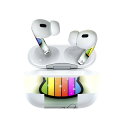 Air Pods Pro2 / Pro1 専用 デザインスキンシール airpods エアポッド apple アップル AirPods Pro 第1世代 airpodsPro 第2世代 対応 イヤホン カバー デコレーション アクセサリー デコシール 005108 ツリー クリスマス カラフル