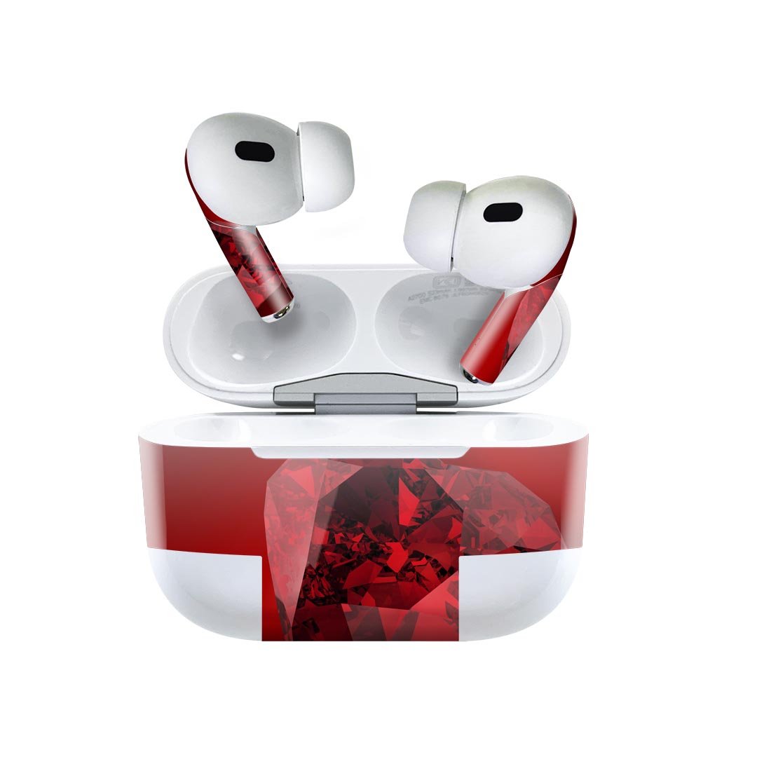 商品特徴・貼るだけでおしゃれに簡単着せ替え、AirPodsPro専用 デザインスキンシール！・高精細プリントで写真と遜色がない仕上がり！・ちょっとしたすり傷から端末を保護！・「裸で持つ派」の人にはもちろん、お手持ちのクリアケース付けてもOK！・エアフリー素材で気泡の心配も軽減！・2枚入りで貼り直しOK！位置調整も安心！注意事項画像はサンプルですので、ご覧の環境によっては多少色味に違いを感じる場合がございます。 イメージと違った、モニターと色味が異なるという理由での交換や返金はご対応出来かねます。スキンシールのみの販売で、AirPods 本体・充電ケース本体は付属しません。シワができた場合、ドライヤーなどで軽く温め、外側に向けてシワを伸ばすように貼ってください。初回貼付時の位置調整や貼り直しは可能ですが、しっかりと押し付けて接着させた後の再剥離、再利用は保証しておりません。また接着部に油分や汚れが付着しますと角の部分は剥がれやすくなりますので、貼付時はあまり触れないようにご注意ください。無地のセミグロスシートにデザインをプリントした商品で、デコなどの加工はございません。 凹凸や光沢があるように見えたり布地や金属を素材にしたように見える商品もありますが、デザインの図版によるものです。印刷時に微妙な画像のズレが生じる場合がございます。ご注文後に1点1点制作する受注生産品の為、不良品以外のご返品や交換は固くお断りします。 発送について完全受注生産のハンドメイド商品となりますので、既製品と比べて発送までお時間を頂いています。 基本的に決済確認後、2?3営業日、最大で10営業日での発送となります。繁忙期や休業日明けの場合はさらに時間がかかる場合があります。 その際には別途メールにてご連絡致します。メール便の場合、発送日から到着までに2?4日ほどかかる場合が多く、紛失などの保障もご対応できかねます。あらかじめご了承下さい。