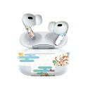 Air Pods Pro2 / Pro1 専用 デザインスキンシール airpods エアポッド apple アップル AirPods Pro 第1世代 airpodsPro 第2世代 対応 イヤホン カバー デコレーション アクセサリー デコシール 005403 和風 和柄 イラスト