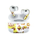 Air Pods Pro2 / Pro1 専用 デザインスキンシール airpods エアポッド apple アップル AirPods Pro 第1世代 airpodsPro 第2世代 対応 イヤホン カバー デコレーション アクセサリー デコシール 005413 イラスト スイーツ