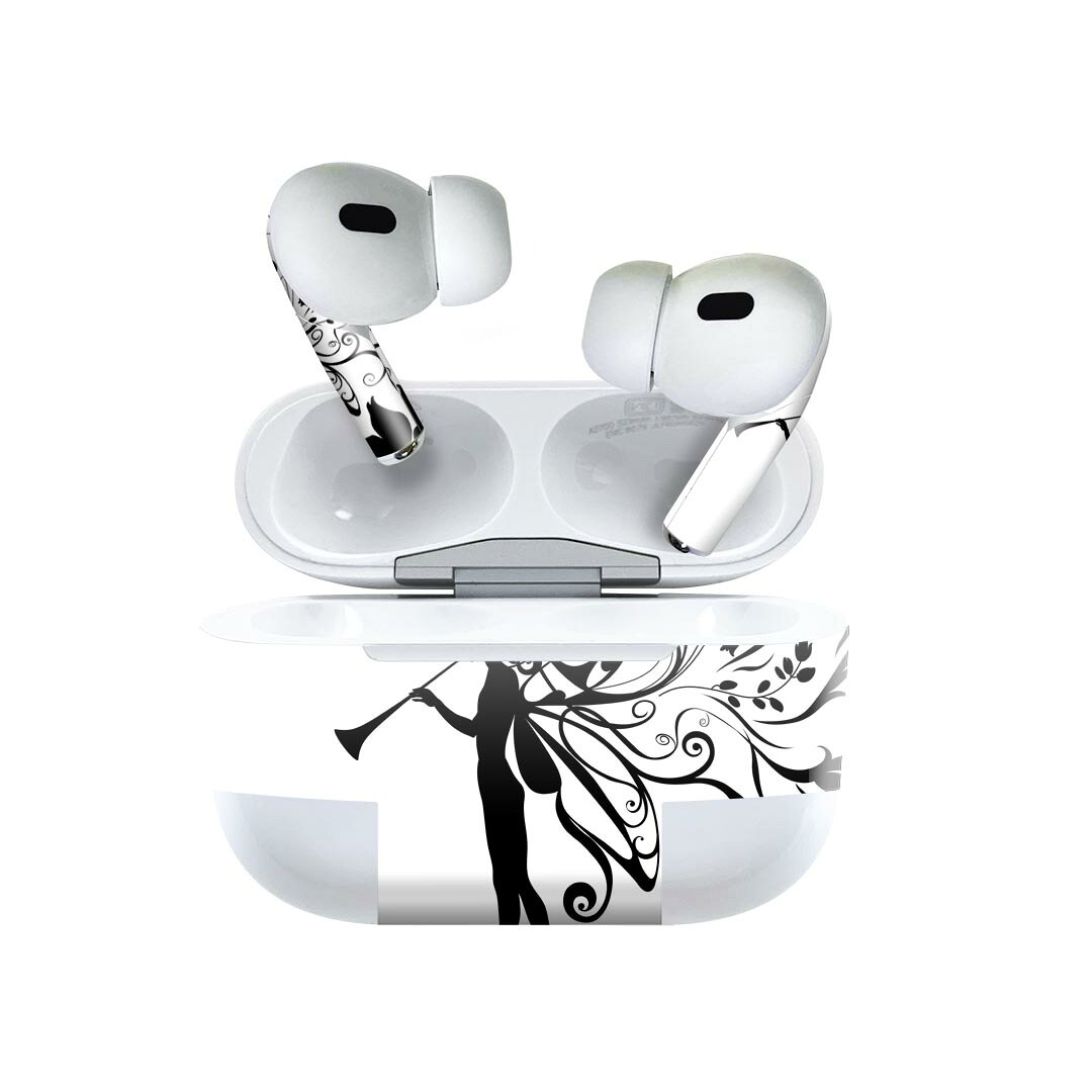 Air Pods Pro2 / Pro1 専用 デザインスキンシール airpods エアポッド apple アッ...