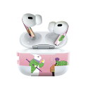 Air Pods Pro2 / Pro1 専用 デザインスキンシール airpods エアポッド apple アップル AirPods Pro 第1世代 airpodsPro 第2世代 対応 イヤホン カバー デコレーション アクセサリー デコシール 006710 アリス うさぎ