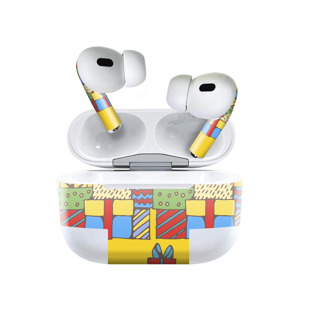Air Pods Pro2 / Pro1 専用 デザインスキンシール airpods エアポッド apple アップル AirPods Pro 第1世代 air...
