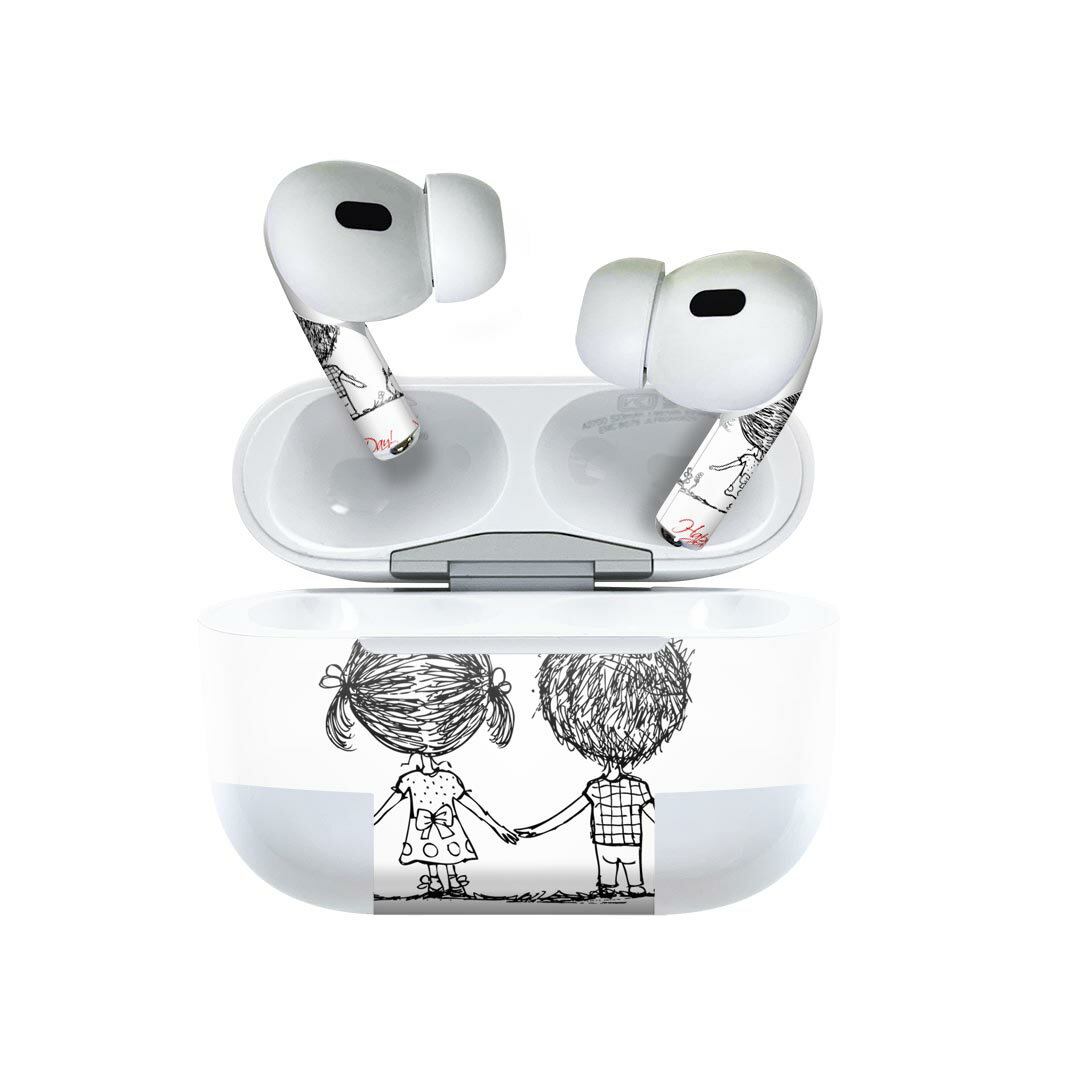Air Pods Pro2 / Pro1 専用 デザインスキンシール airpods エアポッド apple アップル AirPods Pro 第1..