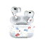 Air Pods Pro2 / Pro1 専用 デザインスキンシール airpods エアポッド apple アップル AirPods Pro 第1世代 airpodsPro 第2世代 対応 イヤホン カバー デコレーション アクセサリー デコシール 007931 金魚　きんぎょ　イラスト　赤　青