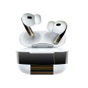 Air Pods Pro2 / Pro1 専用 デザインスキンシール airpods エアポッド apple アップル AirPods Pro 第1世代 airpodsPro 第2世代 対応 イヤホン カバー デコレーション アクセサリー デコシール 008740 黒 ブラック 花(2)