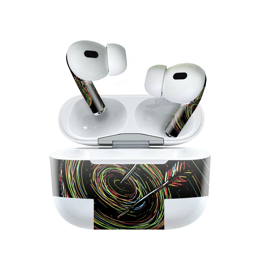 Air Pods Pro2 / Pro1 専用 デザインスキンシール airpods エアポッド apple アップル AirPods Pro 第1..