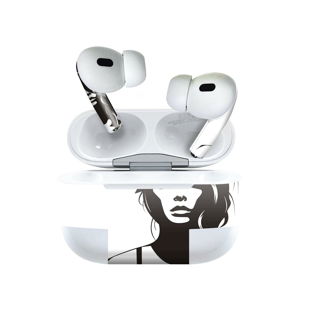 商品特徴・貼るだけでおしゃれに簡単着せ替え、AirPodsPro専用 デザインスキンシール！・高精細プリントで写真と遜色がない仕上がり！・ちょっとしたすり傷から端末を保護！・「裸で持つ派」の人にはもちろん、お手持ちのクリアケース付けてもOK！・エアフリー素材で気泡の心配も軽減！・2枚入りで貼り直しOK！位置調整も安心！注意事項画像はサンプルですので、ご覧の環境によっては多少色味に違いを感じる場合がございます。 イメージと違った、モニターと色味が異なるという理由での交換や返金はご対応出来かねます。スキンシールのみの販売で、AirPods 本体・充電ケース本体は付属しません。シワができた場合、ドライヤーなどで軽く温め、外側に向けてシワを伸ばすように貼ってください。初回貼付時の位置調整や貼り直しは可能ですが、しっかりと押し付けて接着させた後の再剥離、再利用は保証しておりません。また接着部に油分や汚れが付着しますと角の部分は剥がれやすくなりますので、貼付時はあまり触れないようにご注意ください。無地のセミグロスシートにデザインをプリントした商品で、デコなどの加工はございません。 凹凸や光沢があるように見えたり布地や金属を素材にしたように見える商品もありますが、デザインの図版によるものです。印刷時に微妙な画像のズレが生じる場合がございます。ご注文後に1点1点制作する受注生産品の為、不良品以外のご返品や交換は固くお断りします。 発送について完全受注生産のハンドメイド商品となりますので、既製品と比べて発送までお時間を頂いています。 基本的に決済確認後、2?3営業日、最大で10営業日での発送となります。繁忙期や休業日明けの場合はさらに時間がかかる場合があります。 その際には別途メールにてご連絡致します。メール便の場合、発送日から到着までに2?4日ほどかかる場合が多く、紛失などの保障もご対応できかねます。あらかじめご了承下さい。